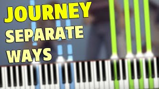 Journey Separate Ways Instrumental Versions [upl. by Modeerf]