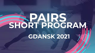 LIVE 🔴  Pairs Short Program  Gdansk  2021 JGPFigure [upl. by Ann-Marie]