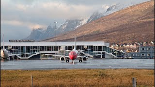 Tromsø Airport Langnes 6112021 [upl. by Draneb]