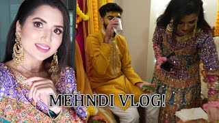 MY BROTHERS MEHNDI  WEDDING VLOG [upl. by Showker]