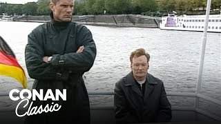 Conans Trip To Germany  Late Night with Conan O’Brien [upl. by Nahtiek235]