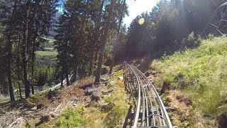 Wiegand Alpine Coaster Osttirodler Lienz Sommer 2017 POV Onride [upl. by Anaitsirc]