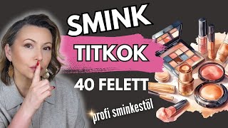 9 SMINKTRÜKK amit érdemes tudni ha 40 felett vagy  Váratlan fordulat a végén 😅 [upl. by Hyde]