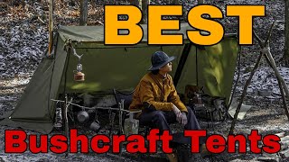 ✅4 bushcraft tent 2024⛺camping bushcraft tent [upl. by Durman]