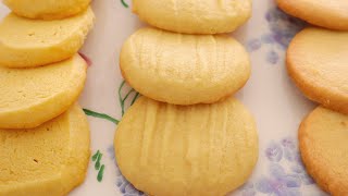 3 Ingredient Butter Cookies Recipe  Easy Ways with One Dough [upl. by Garry817]