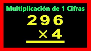 ✅👉 Multiplicacion de 1 cifra con la Prueba del Nueve [upl. by Aietal215]