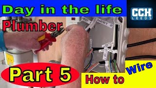 Plumber  Wiring S Plan  Viessmann Part 5 [upl. by Eliason]