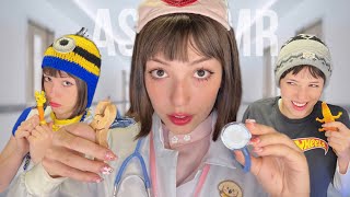 ASMR DOUTORA BRINQUEDOS SALVANDO OS BICHINHOS 🧸🚑 [upl. by Bridgette255]