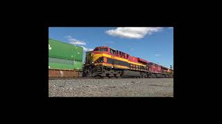 KCS 4835 on the Norfolk Southern Chicago Line [upl. by Balling]