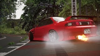 Assetto Corsa S14 Silvia Otarumi Touge Drift [upl. by Nirehtac616]