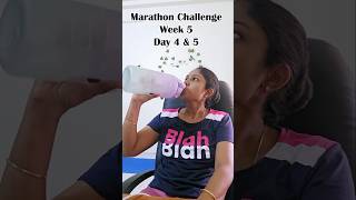 12WEEK MARATHON CHALLENGE Week5 DAY4 amp 5 NITHISHFAMILY minivlog weightlosstipstamil Fitness [upl. by Ailemrac]