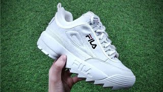 Custom FILA DISRUPTOR 2 🎨👟 SatiSfying [upl. by Anelad627]