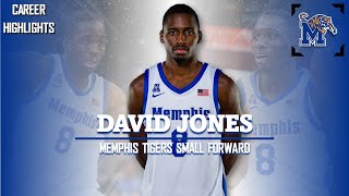 David Jones  𝟠  Memphis Tigers Small Forward [upl. by Akeryt]