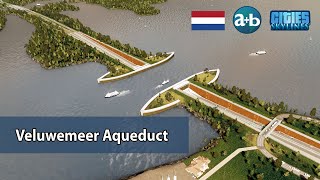 Veluwemeer Aqueduct  Cities Skylines Netherlands [upl. by Spatola]