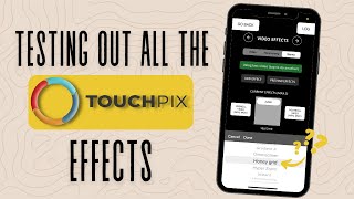 TESTING OUT ALL THE TOUCHPIX EFFECTS  MUST WATCH [upl. by Fauch320]