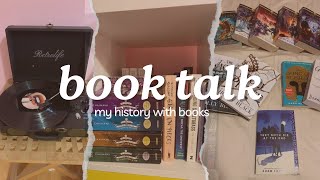 BOOK TALK  bookshelf reorganization records collection history with books [upl. by Gefell]