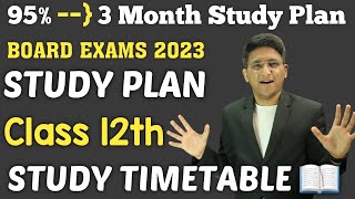 Study Plan  Study Timetable  Board Exam 2023  Class 12th  Hemal Sir  Live Session [upl. by Alyag695]