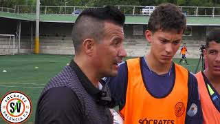 Entrenamiento de tipos de desmarques en el fútbol [upl. by Nedlog829]