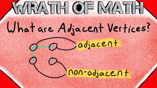 What are Adjacent Vertices  Graph Theory [upl. by Issor874]