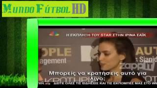 Irina Shayk rechaza cortar camiseta de Leo Messi [upl. by Emory989]