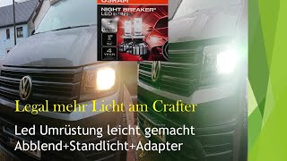 Umrüstung Wohnmobil Crafter auf LED Licht [upl. by Aniale]