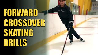 13 Power Skating Drills to Improve Your Forward Crossovers [upl. by Larry]