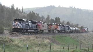 MRL LaurelMissoula stalls on Mullan Pass [upl. by Eitsyrhc]