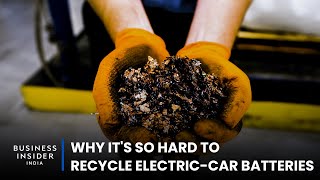 Why Its So Hard To Recycle ElectricCar Batteries  World Wide Waste [upl. by Nsaj]