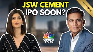 Expect JSW Cement IPO By Early 2025 Sajjan Jindal  Exclusive  IPO Listing  JSW Group [upl. by Eelannej]