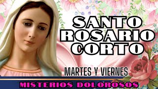 Santo Rosario de HOY 22 de octubre misterios Dolorosos🌷🌹🌷 [upl. by Pappano691]