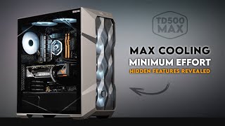 PC Building Simplified Cooler Master TD500 MAX  An Ideal 1440p Beginners Gaming PC Build [upl. by Claudie]