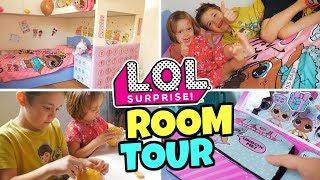 LOL SURPRISE ROOM TOUR Trasformiamo la Cameretta dei Bambini [upl. by Aicertal]