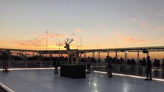 Patinoire de L’observatoire Panoramique de la Tour Montparnasse [upl. by Adnohsat]