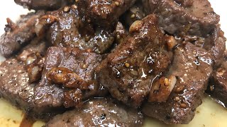 ANG MALINAMNAM NA PINATUYONG VERSION NG BEEF SALPICAO [upl. by Ylreveb]