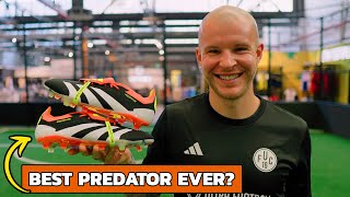 adidas Predator Elite Laceless Predstrike  Gabriel Jesus amp Paulo Dybala Boot unboxing  on Feet [upl. by Yerok734]