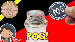 How To Play The Vintage Game POG The Game History Collection amp How To Play [upl. by Aubarta912]