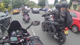 Baildon Harley ride start 250824 [upl. by Xed]