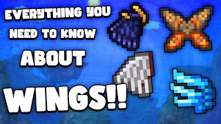 How To Get Wings In Terraria  Ultimate wing Guide [upl. by Aynnek]