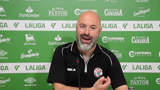 JORNADA 30 – RUEDA DE PRENSA POSTPARTIDO DE DAVID MOVILLA RAYO CANTABRIA 00 ZAMORA CF 20232024 [upl. by Refynnej66]