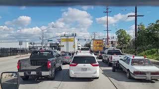 leaving QX LOGISTIX VERNON CA arriving at JCPCA SANTA FE SPRINGS CA [upl. by Yate]