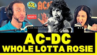 A LITTLE EXTRA CUSHION FOR THE PUSHIN First Time Hearing ACDC  Whole Lotta Rosie Reaction [upl. by Redwine]