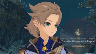 Genshin Impact  Traveler Observation ReportStory Quest  Walkthrough part 40 [upl. by Draper11]