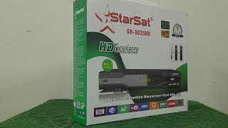 Starsat SR3035HD 10BiT Digital Satellite Receiver l WiFi Device Included l LAN Port l Review l Urdu [upl. by Harve]