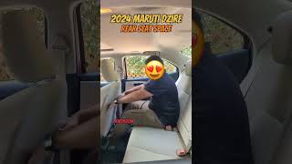 2024 Maruti Dzire Rear Seat Experience dzire2024 [upl. by Goodill]