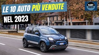 Le auto più vendute in Italia nel 2023 [upl. by Vanzant871]