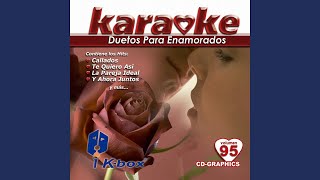 La Pareja Ideal Karaoke Version [upl. by Samala]