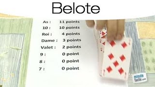 Règles du jeu de la Belote [upl. by Adnilav]