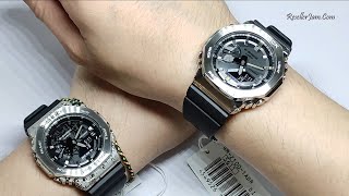 Casio GShock GM2100GC1A vs Casio GShock GM21001A [upl. by Sayers]