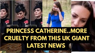 CRUELTY TO CATHERINE FROM THE UK GIANT  WHY LATEST NEWS katemiddleton PRINCESSOFWALES royal [upl. by Casper]