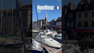 Walk in Honfleur 🇫🇷 Normandy ⚓️ Visit the Town Market and the Harbour honfleur normandie travel [upl. by Seamus]